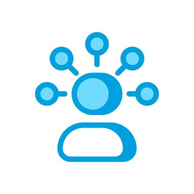 Yetenek simgesi vektör. Logotype