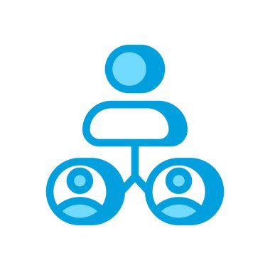 Liderlik simgesi vektörde. Logotype