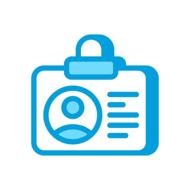 Rozet ikonu vektörde. Logotype