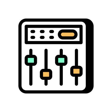 Vektör olarak denetleyici simgesi. Logotype