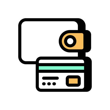 Vektör olarak Personel Harçlığı simgesi. Logotype