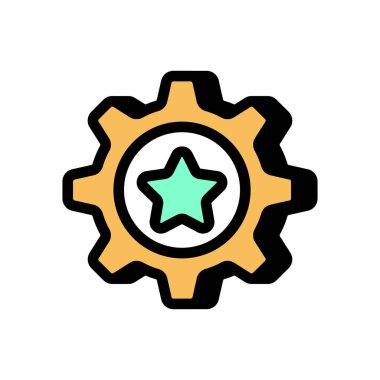 Yetenek Yönetimi simgesi vektörde. Logotype