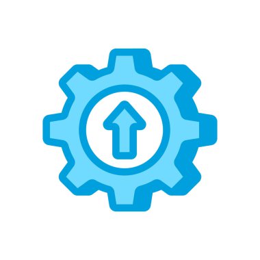 Vektör olarak performans simgesi. Logotype