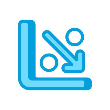 Vektör olarak durgunluk simgesi. Logotype