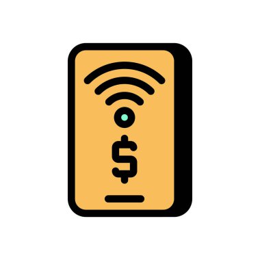 Vektör olarak uzaklık kontrol simgesi. Logotype