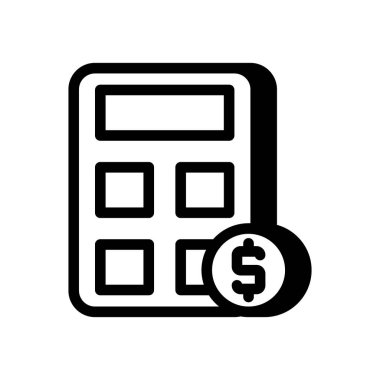 Vektör olarak muhasebe simgesi. Logotype