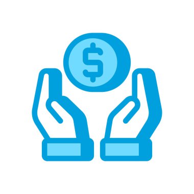 Tasarruf simgesi. Logotype