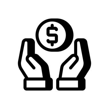 Tasarruf simgesi. Logotype