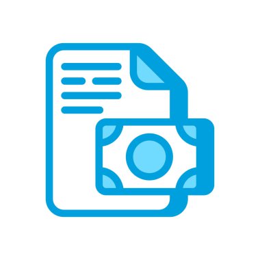 Vektör olarak gelir simgesi. Logotype