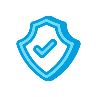 Vektör olarak güvenilirlik simgesi. Logotype