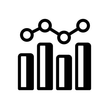 İndeks Fonlarının vektör simgesi. Logotype