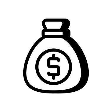 Vektör olarak yatırım simgesi. Logotype