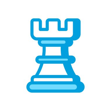 Vektör olarak strateji simgesi. Logotype