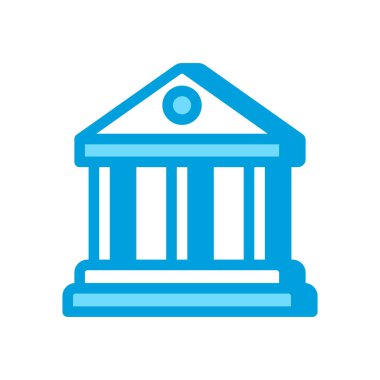 Vektör olarak borsa simgesi. Logotype