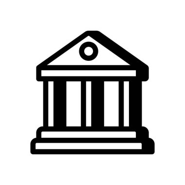 Vektör olarak borsa simgesi. Logotype