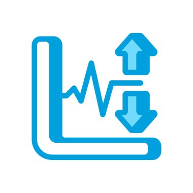 Vektör olarak öngörü simgesi. Logotype