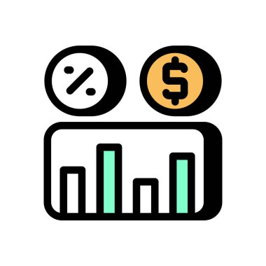 Vektördeki ilgi simgesi. Logotype