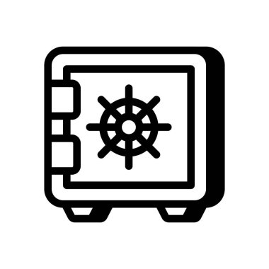 Vektör olarak SAFE simgesi. Logotype