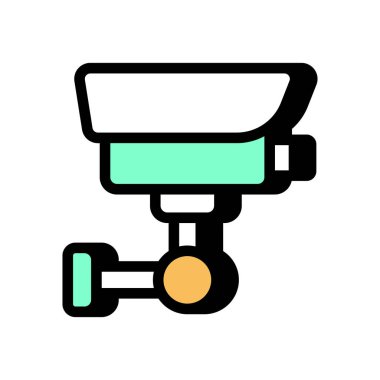 Kamera ikonu vektörde. Logotype