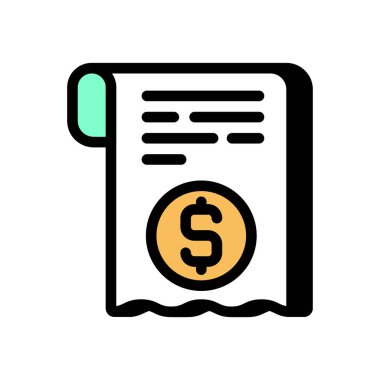 Vektör olarak kabul simgesi. Logotype