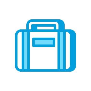Suit Case icon in vector. Logotype