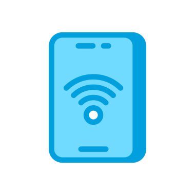 Wifi Yardım Noktası simgesi vektör. Logotype