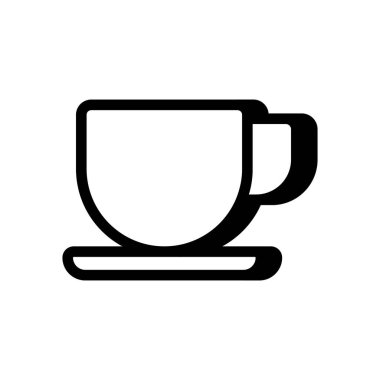 Vektör olarak kahve molası simgesi. Logotype