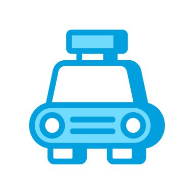 Araba simgesi vektörde. Logotype