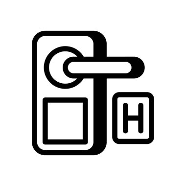 Anahtar Kart simgesi vektörde. Logotype