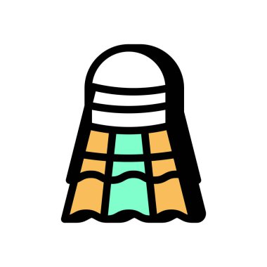 Mekik siki simgesi vektörde. logotype