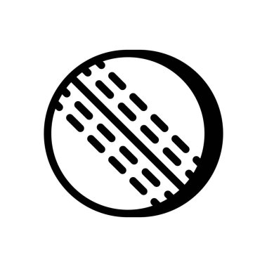 Kriket topu ikonu vektör içinde. Logotype