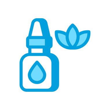 Vektör içinde temel yağ simgesi. Logotype