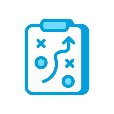 Vektör olarak GYM Strateji simgesi. Logotype