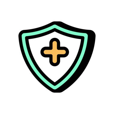 Vektör olarak SAFE simgesi. Logotype