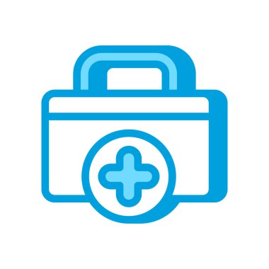 Tıbbi ikon vektör olarak. logotype