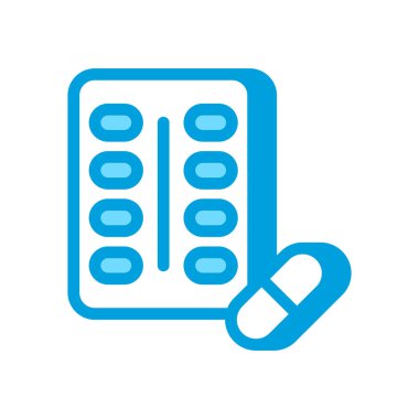 Vektör olarak tıp simgesi. Logotype