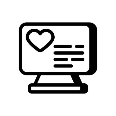 Vektör simgesini izle. Logotype