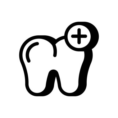 Vektör olarak dişçi simgesi. Logotype