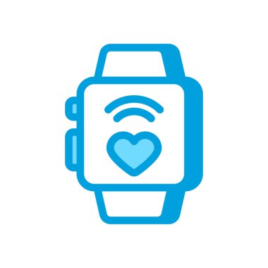 SağIık Akıllı Saati simgesi. Logotype