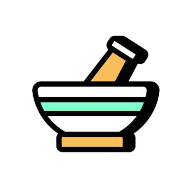 Vektör olarak Doğal İlaç ikonu. Logotype