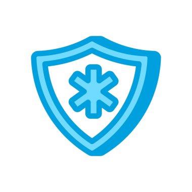 Sağlık uyarı simgesi vektör. Logotype