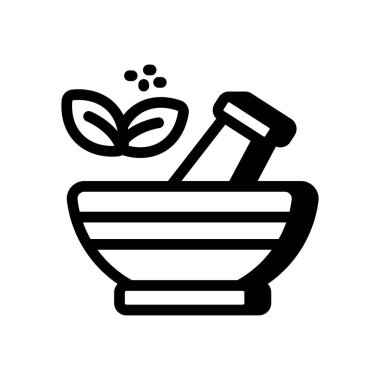 Vektör içinde alternatif tıp simgesi. Logotype