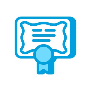 Vektör lisans simgesi. Logotype