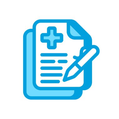 Vektör olarak Doktor Tavsiye simgesi. Logotype