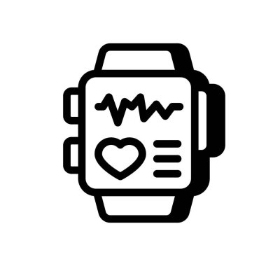 Etkinlik İzleyici simgesi vektörde. Logotype