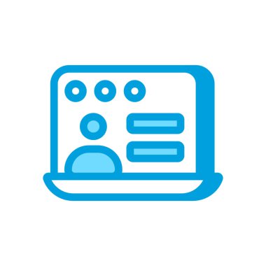 Hasta Portal ikonu vektörde. Logotype