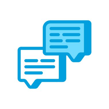 Comment icon in vector. Logotype