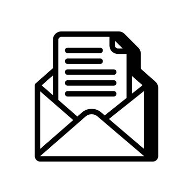 Vektör olarak e- posta simgesi. Logotype