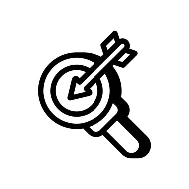 Vektör olarak niş simgesi. Logotype