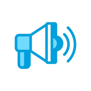 Vektör olarak ses simgesi. Logotype